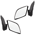 Mirror, Manual Adjust, Non-Heated, Manual Folding, Textured Black, No Signal Light, No Memory, No Puddle Light, No Auto-Dim, No Blind Spot Feature