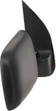 Mirror, Manual Adjust, Non-Heated, Manual Folding, Textured Black, No Signal Light, No Memory, No Puddle Light, No Auto-Dim, No Blind Spot Feature