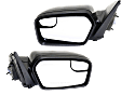 Driver and Passenger Side Mirrors, Power Adjust, Non-Folding, Non-Heated, Paintable, No Signal Light, No Memory, No Puddle Light, No Auto-Dimming, With Blind Spot Glass