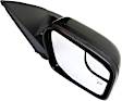 2012 Ford Fusion SE - Driver and Passenger Side Mirror, Power Adjust, Heated, Paintable, Non-Folding, No Signal Light, With Blind Spot Glass, No Memory, No Puddle Light, No Auto-Dimming