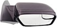 2012 Ford Fusion SE - Driver and Passenger Side Mirror, Power Adjust, Heated, Paintable, Non-Folding, No Signal Light, With Blind Spot Glass, No Memory, With Puddle Light, No Auto-Dimming