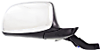 Driver and Passenger Side Mirror, Power Adjust, Non-Heated, Manual Folding, Chrome, No Signal Light, No Memory, No Puddle Light, No Auto-Dimming, No Blind Spot Feature, Paddle Style