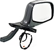 Driver and Passenger Side Mirror, Power Adjust, Non-Heated, Manual Folding, Chrome, No Signal Light, No Memory, No Puddle Light, No Auto-Dimming, No Blind Spot Feature, Paddle Style