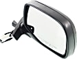 Driver and Passenger Side Mirror, Power Adjust, Non-Heated, Manual Folding, Chrome, No Signal Light, No Memory, No Puddle Light, No Auto-Dimming, No Blind Spot Feature, Paddle Style