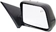 Driver and Passenger Side Mirrors, Power Adjust, Manual Folding, Heated, Paintable, No Signal Light, With memory, With Puddle Light, No Auto-Dimming, No Blind Spot Feature