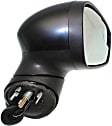 Driver and Passenger Side Mirrors, Power Adjust, Manual Folding, Heated, Paintable, In-housing Signal Light, No Memory, No Puddle Light, No Auto-Dimming, With Blind Spot Glass