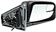 Driver and Passenger Side Mirror, Power Adjust, Heated, Manual Folding, Paintable, No Signal Light, No Memory, With Puddle Light, No Auto-Dim, With Blind Spot Glass