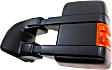 Driver and Passenger Side Towing Mirror, Power Adjust, Heated, Power Folding, Textured Black, In-housing Signal Light, With Memory, No Puddle Light, No Auto-Dim, With Blind Spot Glass