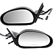 Driver and Passenger Side Mirrors, Power Adjust, Non-Folding, Non-Heated, Paintable, No Signal Light, No Memory, No Puddle Light, No Auto-Dimming, No Blind Spot Feature