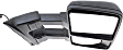 Driver and Passenger Side Towing Mirror, Power Adjust, Heated, Power Folding, With 1 Chrome and 1 Paintable Cap, In-housing Signal Light, With Memory, No Puddle Light, No Auto-Dimming