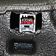 Driver and Passenger Side Mirrors, Power, Heated, Manual Folding, Textured Black, No Puddle Light, with Blind Spot Glass, Ambient Air Temperature Sensor Not Included In Passenger Side