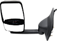 Towing Mirror, Power Adjust, Heated, Manual Folding, Paintable, No Signal Light, No Memory, No Puddle Light, No Auto-Dim, With Blind Spot Glass