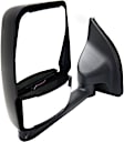 Towing Mirror, Power Adjust, Heated, Manual Folding, Paintable, No Signal Light, No Memory, No Puddle Light, No Auto-Dim, With Blind Spot Glass