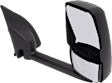 Towing Mirror, Power Adjust, Heated, Manual Folding, Paintable, No Signal Light, No Memory, No Puddle Light, No Auto-Dim, With Blind Spot Glass