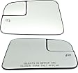 Driver and Passenger Side Mirror Glass, Heated, With Blind Spot Glass