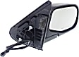 Driver and Passenger Side Mirrors, Power Adjust, Manual Folding, Non-Heated, Textured Black, No Signal Light, No Memory, No Puddle Light, No Auto-Dimming, No Blind Spot Feature