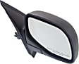 Driver and Passenger Side Mirrors, Power Adjust, Manual Folding, Non-Heated, Textured Black, No Signal Light, No Memory, No Puddle Light, No Auto-Dimming, No Blind Spot Feature