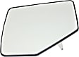 Driver and Passenger Side Mirror Glass, Non-Heated, Non-Towing, With backing plate, Includes (2) Mirror Glasses