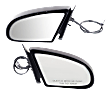 Driver and Passenger Side Mirrors, Power Adjust, Non-Folding, Non-Heated, Textured Black, No Signal Light, No Memory, No Puddle Light, No Auto-Dimming, No Blind Spot Feature