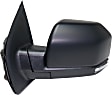 Driver and Passenger Side Mirror, Power Adjust, Heated, Power Folding, Paintable, In-housing Signal Light, With Memory, With Puddle Light, No Auto-Dimming, With Blind Spot Glass