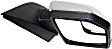 2015 Ford F-150 - Driver and Passenger Side Mirror, Power Adjust, Heated, Chrome, Power Folding, In-housing Signal Light, With Blind Spot Glass, With Memory, With Puddle Light, No Auto-Dimming
