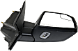 2015 Ford F-150 - Driver and Passenger Side Mirror, Power Adjust, Heated, Chrome, Power Folding, In-housing Signal Light, With Blind Spot Glass, With Memory, With Puddle Light, No Auto-Dimming