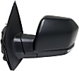 Driver and Passenger Side Mirror, Power Adjust, Heated, Power Folding, Paintable, In-housing Signal Light, With Memory, With Puddle Light, No Auto-Dim, With Blind Spot Detection in Glass