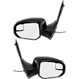 Driver and Passenger Side Mirrors, Non-Towing, Power Adjust, Power Folding, Heated, Paintable, No Signal Light, No Memory, No Puddle Light, No Auto-Dimming, With Blind Spot Glass
