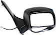 2021 Ford Transit Connect - Driver and Passenger Side Towing Mirror, Power Adjust, Heated, Textured Black, Manual Folding, No Signal Light, With Blind Spot Glass, Without Memory Recall, No Puddle Light, No Auto-Dimming
