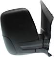 Driver and Passenger Side Mirror, Manual Adjust, Non-Heated, Manual Folding, Textured Black, No Signal Light, No Memory, No Puddle Light, No Auto-Dim, No Blind Spot Feature