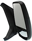 Driver and Passenger Side Mirror, Manual Adjust, Non-Heated, Manual Folding, Textured Black, No Signal Light, No Memory, No Puddle Light, No Auto-Dim, No Blind Spot Feature