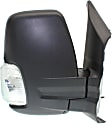 2015 Ford Transit-350 - Driver and Passenger Side Mirror,  For Models With Low Roof, Power Adjust, Heated, Textured Black, Manual Folding, In-housing Signal Light, No Blind Spot Feature, Without Memory Recall, No Puddle Light, No Auto-Dimming, Standard Pas