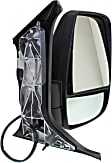 2015 Ford Transit-350 - Driver and Passenger Side Mirror,  For Models With Low Roof, Power Adjust, Heated, Textured Black, Manual Folding, In-housing Signal Light, No Blind Spot Feature, Without Memory Recall, No Puddle Light, No Auto-Dimming, Standard Pas