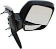 2015 Ford Transit-350 - Driver and Passenger Side Mirror, For Models With Medium or High Roof, Manual Adjust, Non-Heated, Textured Black, Manual Folding, No Signal Light, No Blind Spot Feature, No Memory, No Puddle Light, No Auto-Dimming