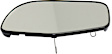 Driver and Passenger Side Mirror Glass, Non-Heated, Non-Towing, With backing plate, Includes (2) Mirror Glasses