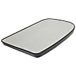 1999-2007 Ford F-250 Super Duty - Passenger Side, Upper and Lower Mirror Glass, Non-Heated, No Blind Spot Feature, Backing Plate Included