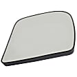 1999-2007 Ford F-250 Super Duty - Passenger Side, Upper and Lower Mirror Glass, Non-Heated, No Blind Spot Feature, Backing Plate Included
