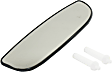 Front, Driver and Passenger Side, Lower Mirror Glass, Non-Heated, Towing, Convex, With backing plate, Includes (2) Mirror Glasses