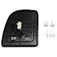 2000-2005 Ford Excursion - Passenger Side, Upper and Lower Mirror Glass, Heated Upper Glass; Non-Heated Lower Glass, No Blind Spot Feature