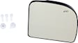 2000-2005 Ford Excursion - Driver and Passenger Side, Upper Mirror Glass, Heated, Towing, Flat, With Backing Plate, Includes (2) Mirror Glasses