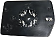 2010 Ford F-150 STX - Mirror Glass Driver and Passenger Side, For Models With Power Standard Mirror, With Puddle Lamp, Heated, No Blind Spot Feature, No Signal Light