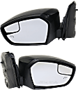 Driver and Passenger Side Mirrors, Power Adjust, Manual Folding, Heated, Paintable, No Signal Light, No Memory, No Puddle Light, No Auto-Dimming, No Blind Spot Feature