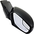 Driver and Passenger Side Mirrors, Power Adjust, Manual Folding, Heated, Paintable, No Signal Light, No Memory, No Puddle Light, No Auto-Dimming, No Blind Spot Feature