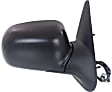 Driver and Passenger Side Mirrors, Power, Manual Folding, Non-Heated, Textured Black, No Signal Light, No Memory, No Puddle Light, No Auto-Dimming, No Blind Spot Feature