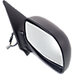 Driver and Passenger Side Mirrors, Power, Manual Folding, Non-Heated, Textured Black, No Signal Light, No Memory, No Puddle Light, No Auto-Dimming, No Blind Spot Feature