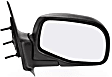 1997 Mazda B2300 - Driver and Passenger Side Mirror, Manual Adjust, Non-Heated, Paintable, Manual Folding, No Signal Light, No Blind Spot Feature, No Memory, No Puddle Light, No Auto-Dimming