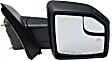 2017 Ford F-150 - Driver and Passenger Side Mirror, Power Adjust, Heated, Paintable, Power Folding, In-housing Signal Light, With Blind Spot Glass, With Memory, With Puddle Light, No Auto-Dim, Extended Cab Pickup
