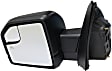 2017 Ford F-150 - Driver and Passenger Side Mirror, Power Adjust, Heated, Paintable, Power Folding, In-housing Signal Light, With Blind Spot Glass, With Memory, With Puddle Light, No Auto-Dim, Extended Cab Pickup