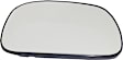 2000-2005 Ford Excursion - Driver and Passenger Side Mirror Glass, Non-Heated, Non-Towing, With backing plate, Includes (2) Mirror Glasses