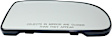 Driver and Passenger Side Mirror Glass, Non-Heated, Non-Towing, With backing plate, Includes (2) Mirror Glasses
